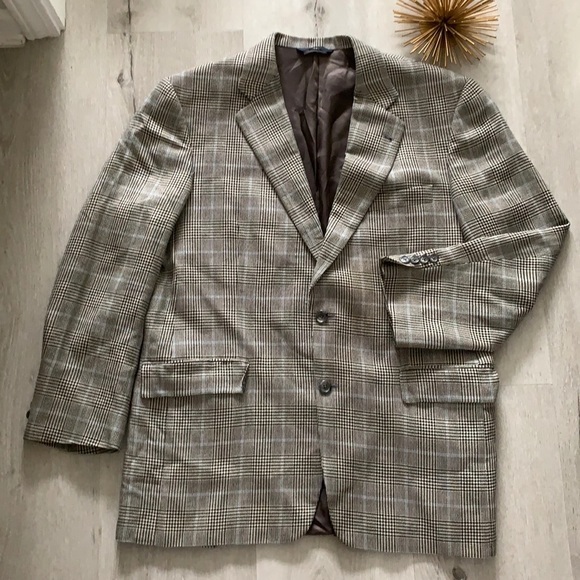 Plaid Pattern Blazers